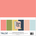 Echo Park Double-Sided Solid Cardstock 12"X12" 6/Pkg-Day In The Life No. 2, 6 Colors