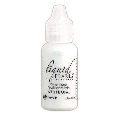 Ranger Ink - Liquid Pearls - Dimensional Paint - White Opal