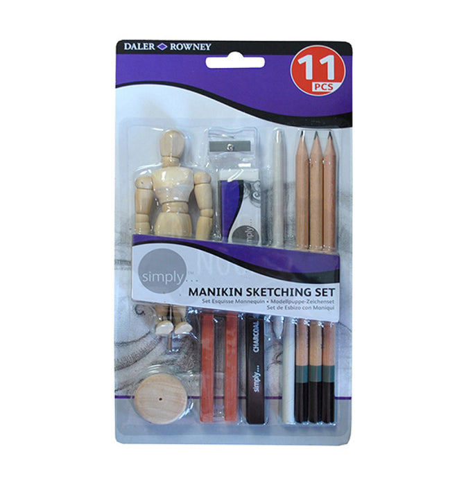 Daler-Rowney - Simply Manikin Sketching Set