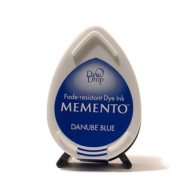 Tsukineko - Memento Dew Drop Dye Ink Pad - Danube Blue