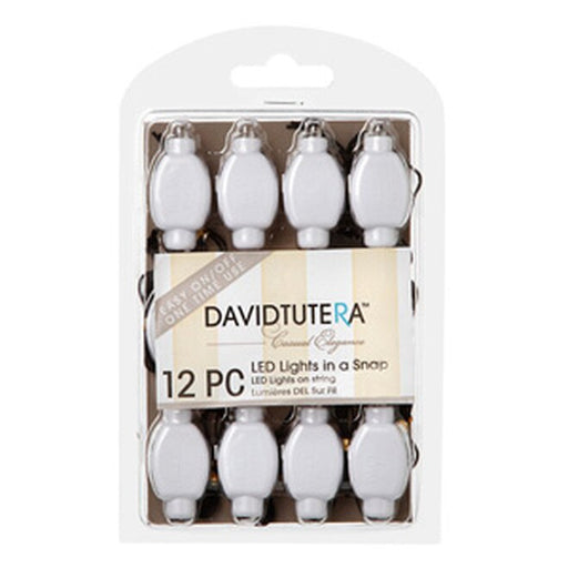 David Tutera - Disposable LED Lights in a Snap - Lights on a String - 12 Pieces