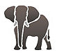 Sceptre Seven Designs - Stencils - Elephant