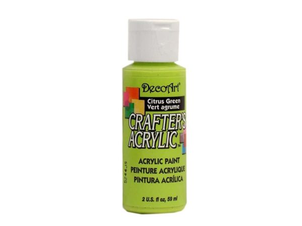 DecoArt - Crafter's Acrylic Paint - Citrus Green