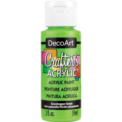 DecoArt - Crafter's Acrylic Paint - Grasshopper Green