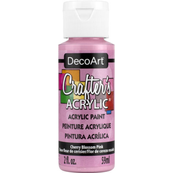 DecoArt - Crafter's Acrylic Paint - Cherry Blossom Pink