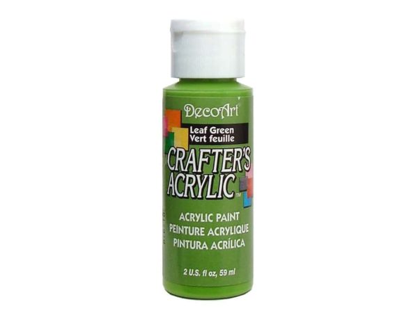 DecoArt - Crafter's Acrylic Paint - Leaf Green