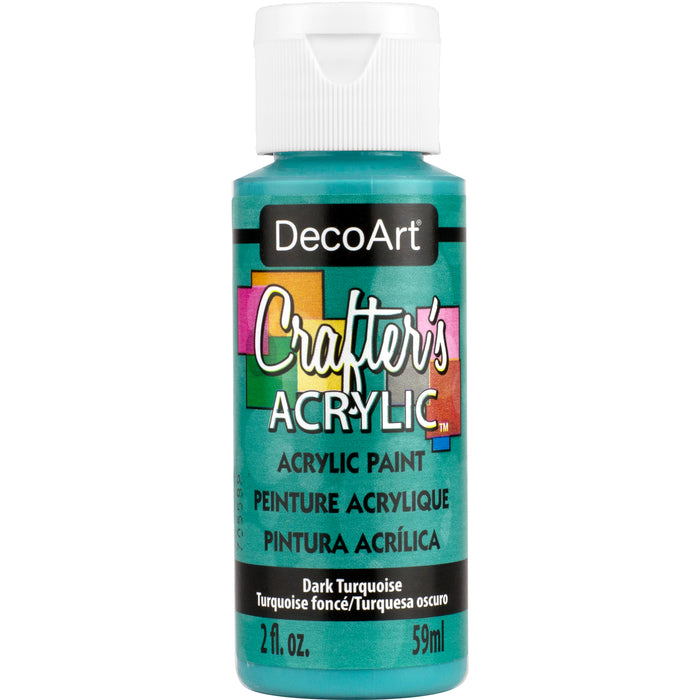 DecoArt - Crafter's Acrylic Paint - Dark Turquoise