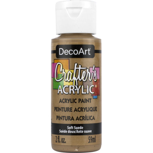 DecoArt - Crafter's Acrylic Paint - Soft Suede