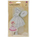 Prima Marketing Julie Nutting Mixed Media Cling Rubber Stamp-Audrey