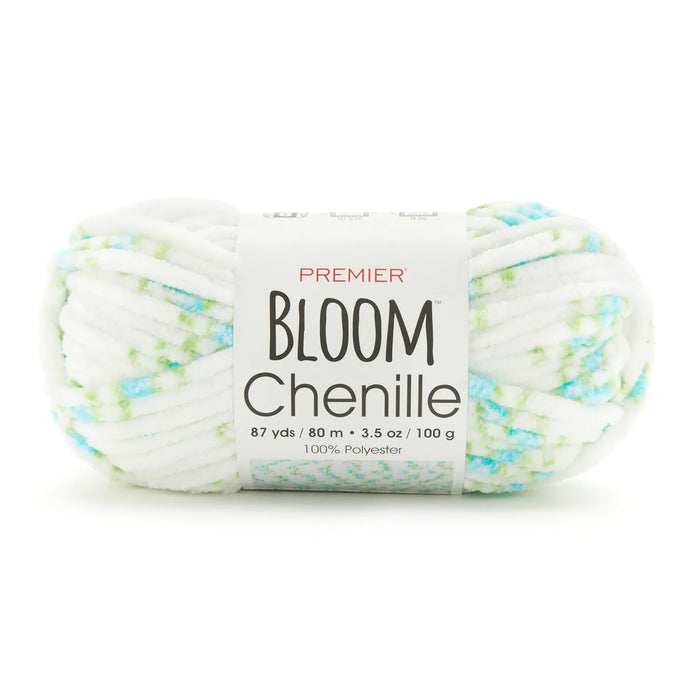 Premier Bloom Chenille Yarn-Forget-Me-Not