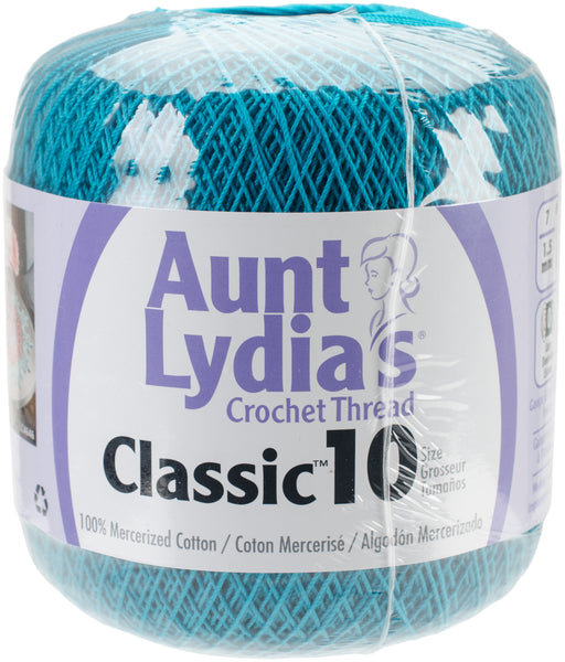 Aunt Lydia's Classic Crochet Thread Size 10-Peacock