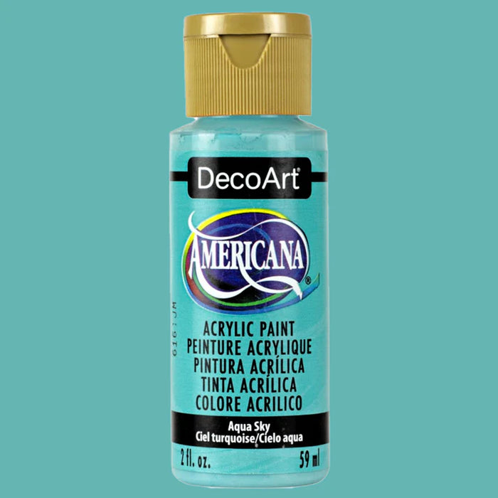 DecoArt - Americana Acrylic Paint 2oz - Aqua Sky