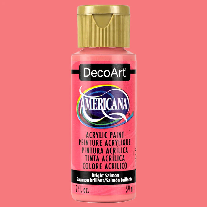 DecoArt - Americana Acrylic Paint 2oz - Bright Salmon