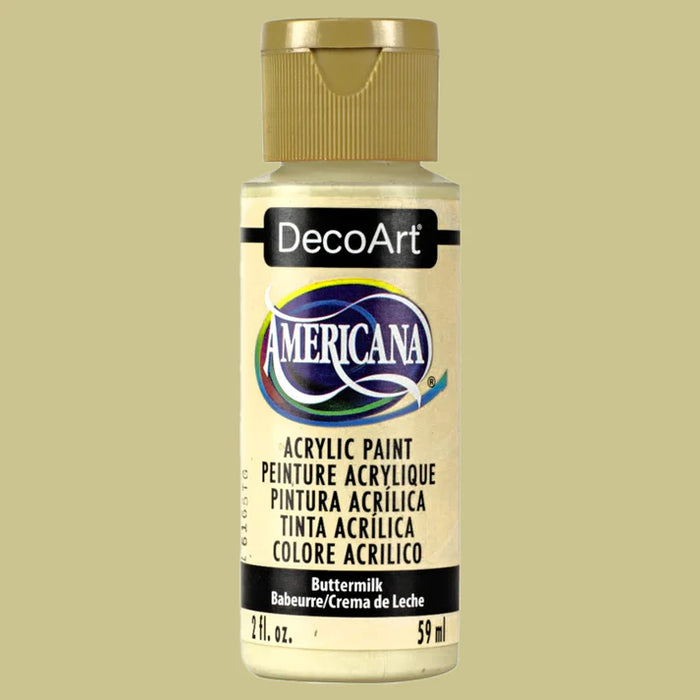 DecoArt - Americana Acrylic Paint 2oz - Buttermilk 59ml