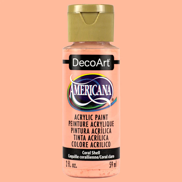 DecoArt - Americana Acrylic Paint 2oz - Carol Shell