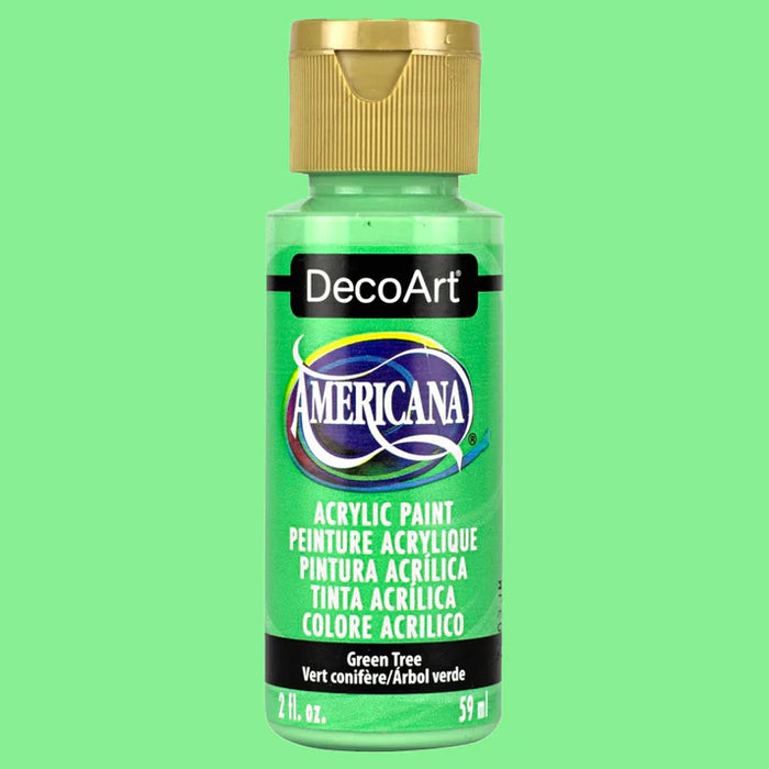 DecoArt - Americana Acrylic Paint 2oz - Green Tree