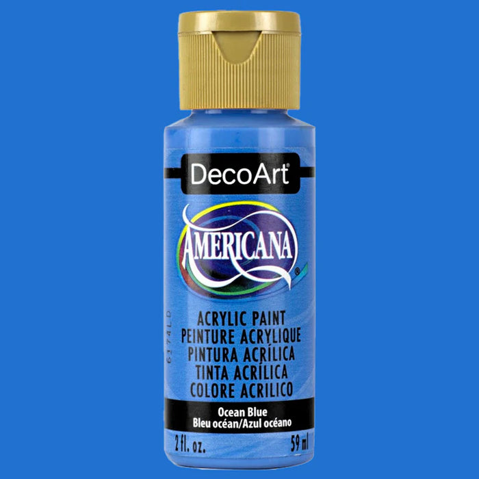 DecoArt - Americana Acrylic Paint 2oz - Ocean Blue