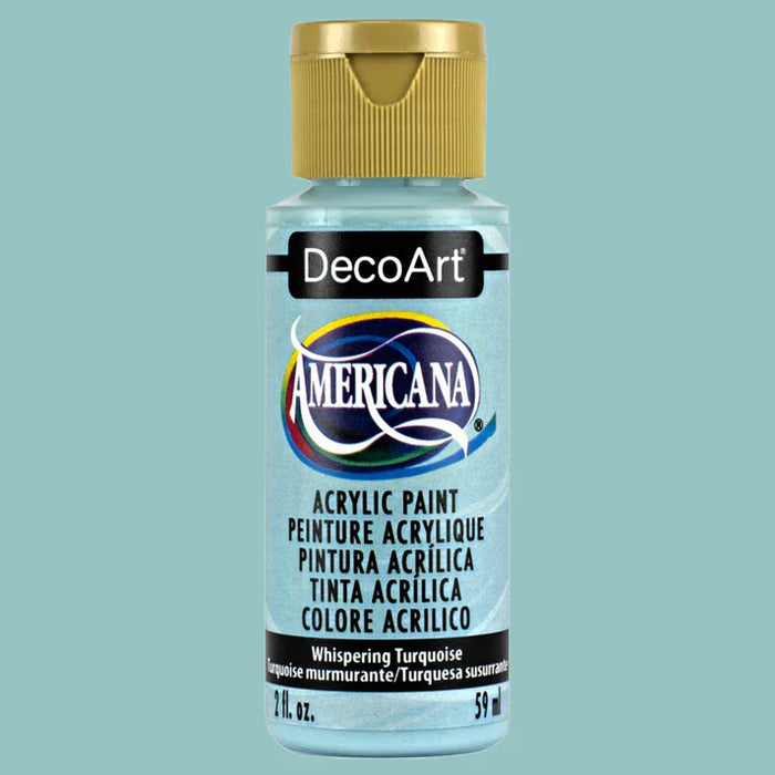 DecoArt - Americana Acrylic Paint 2oz - Whispering Turquoise