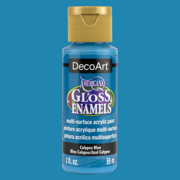 DecoArt - Americana Gloss Enamels 2oz - Calypso Blue
