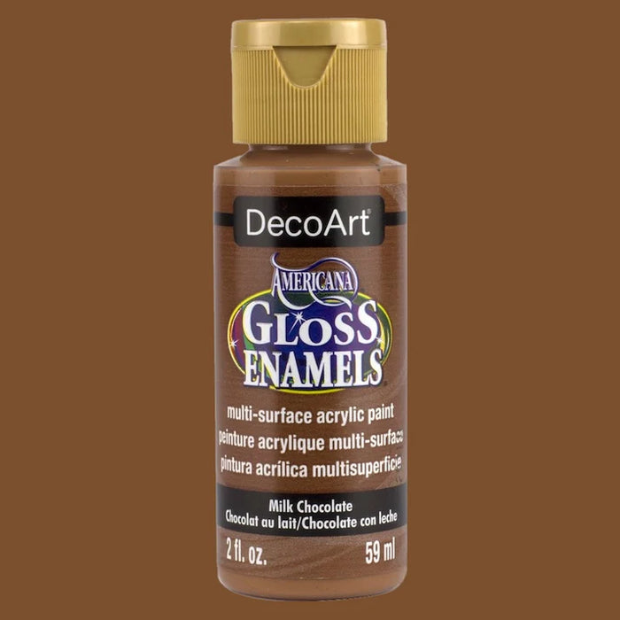 DecoArt Americana Gloss Enamels Milk Chocolate