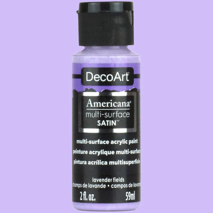 DecoArt - Multi-Surface Satin Acrylic Paint 2oz - Lavender Fields