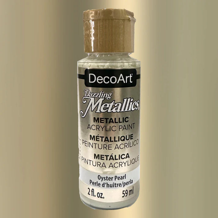 DecoArt dazzling metallics Oyster Pearl