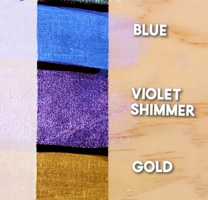 DecoArt - Americana Enchanted Shimmer - Blue - 2fl Oz - 59ml