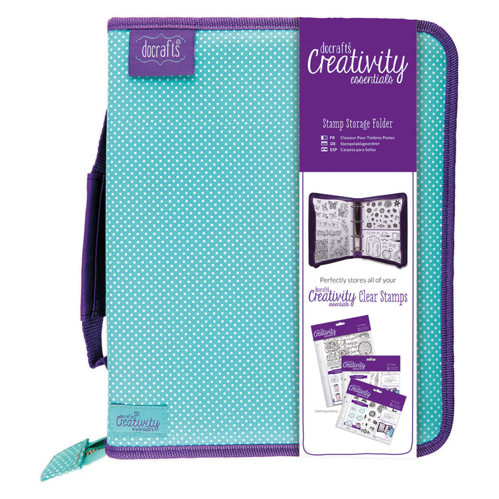 Docrafts - Creativity Essentials - Stamp Storage Folder