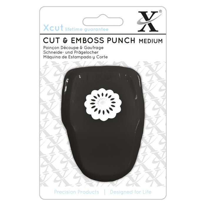 Xcut - Cut & Emboss Punch (Medium) - Flower