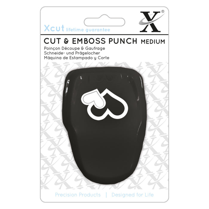 Xcut - Cut & Emboss Punch (Medium) - Heart