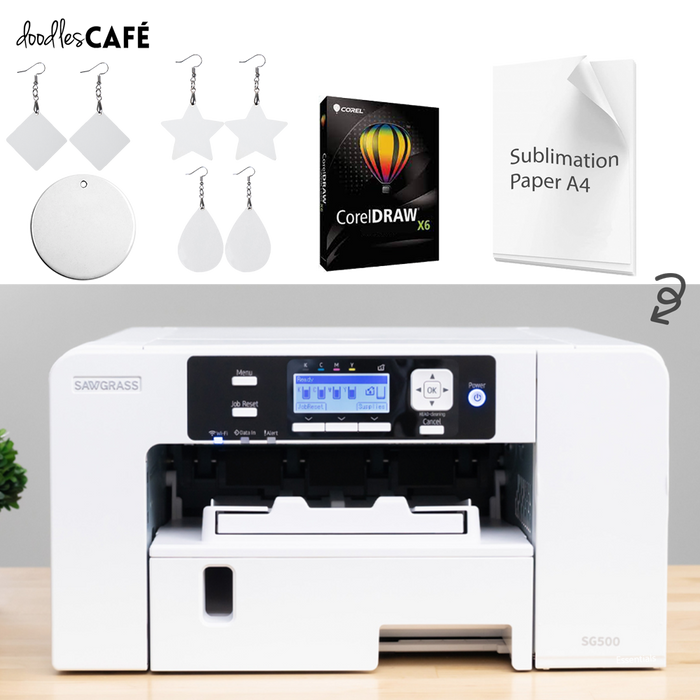 Sawgrass A4 - Sublimation Printer - SG500 Starter Kit + Paper