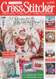 Cross Stitcher - Issue 364 - Jolly Holly-Days Free Kit - Doodles Magazine Bargain