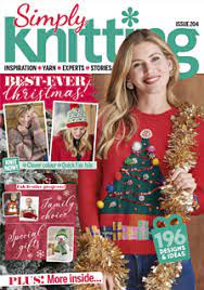 Simply Knitting - Winter Specials - Plus extra Gift - Doodle Bargain Magazine