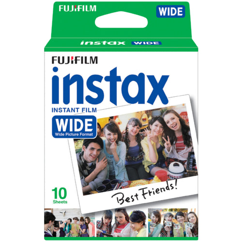 Fujifilm - Instax - Wide Film - White 10 Sheets