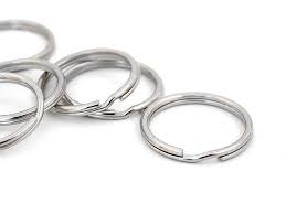 Doodles - Split Ring - Keyrings - Bulk - 25mm - 100pk