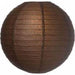 Weddingstar - Paper Lantern - Chocolate - 20"