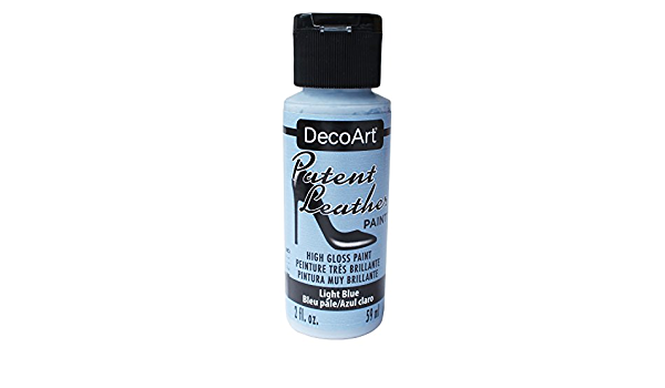 DecoArt - Patent Leather - High Gloss Paint - Light Blue