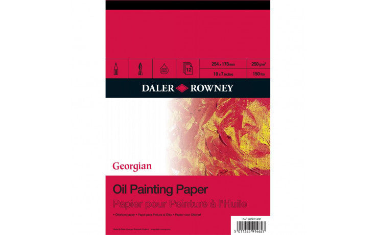 Daler Rowney - Georgian - Oil Painting Paper Pad - A4