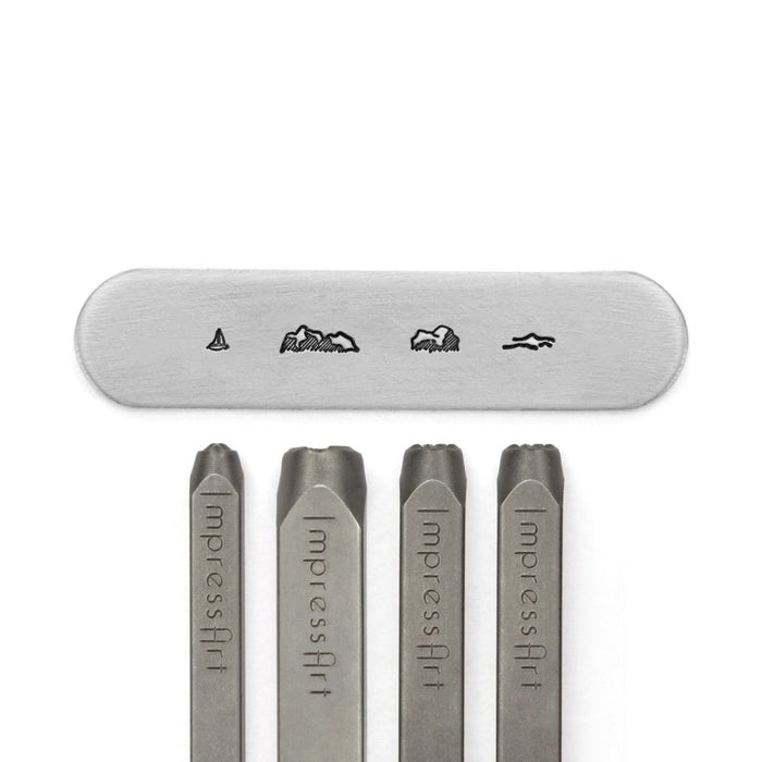 ImpressArt Sea Scene Signature Stamp Pack