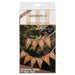 David Tutera - Jute Pennant Banner Kit with Cream Ribbon - 47 pieces