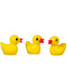 Town Square Miniatures - Mini Yellow Ducks - 12pcs - 3/4inch