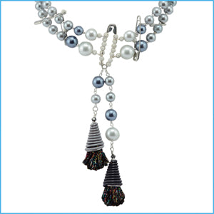 49 Strand Bead Stringing Wire, .015 in (0.38 mm), Silver Color, 100 ft (31 m)