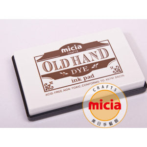 Micia - Old Hand - Dye Ink Pad - Brown