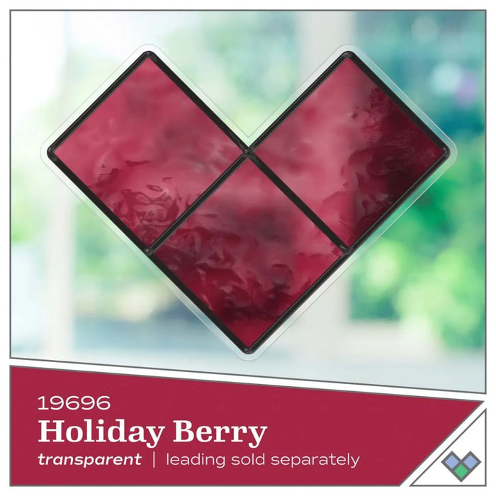 FolkArt Gallery Glass Paint 2oz- Holiday Berry (red)