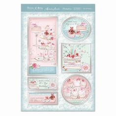 Hunkydory Crafts - Dreams of Spring - Day of Treats - A4 Cardstock & Topper Pack