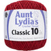 Aunt Lydia's Classic Crochet Thread Size 10-Victory Red