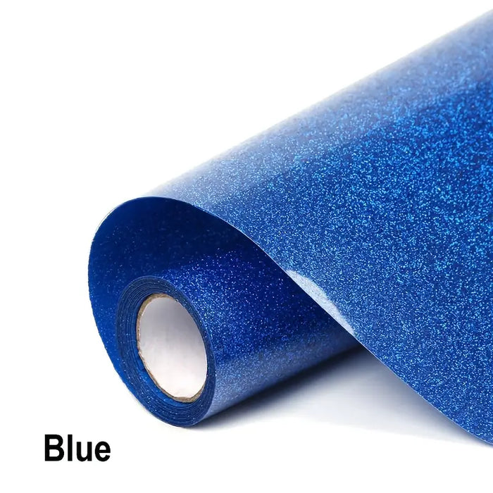 Poli-Flex Pearl Glitter - Heat Transfer - Navy Blue (1m x 25cm)