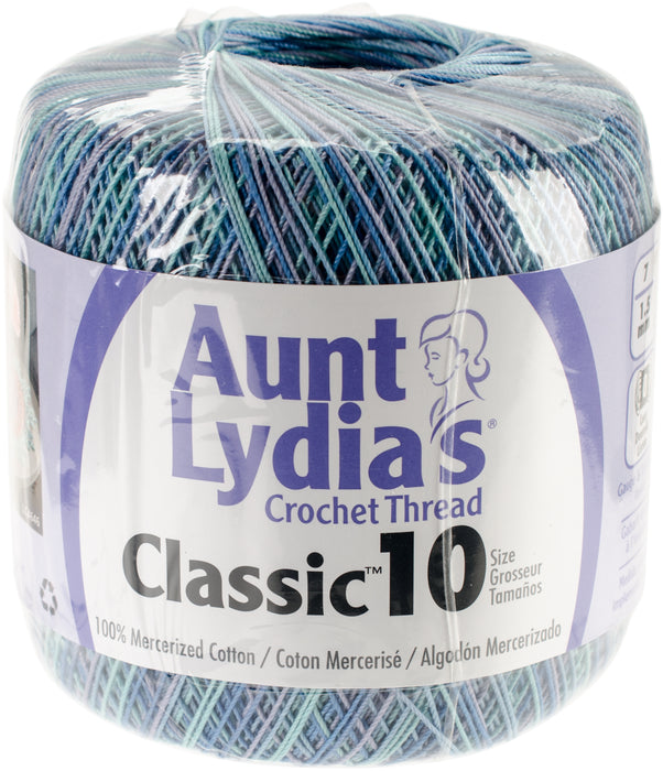 Aunt Lydia's Classic Crochet Thread Size 10-Ocean