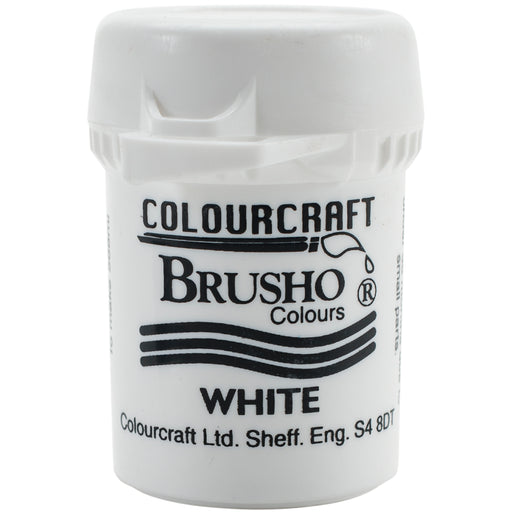 Brusho Crystal Colour 15g-White