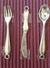 Doodles - Embellishments - Metal - Cutlery